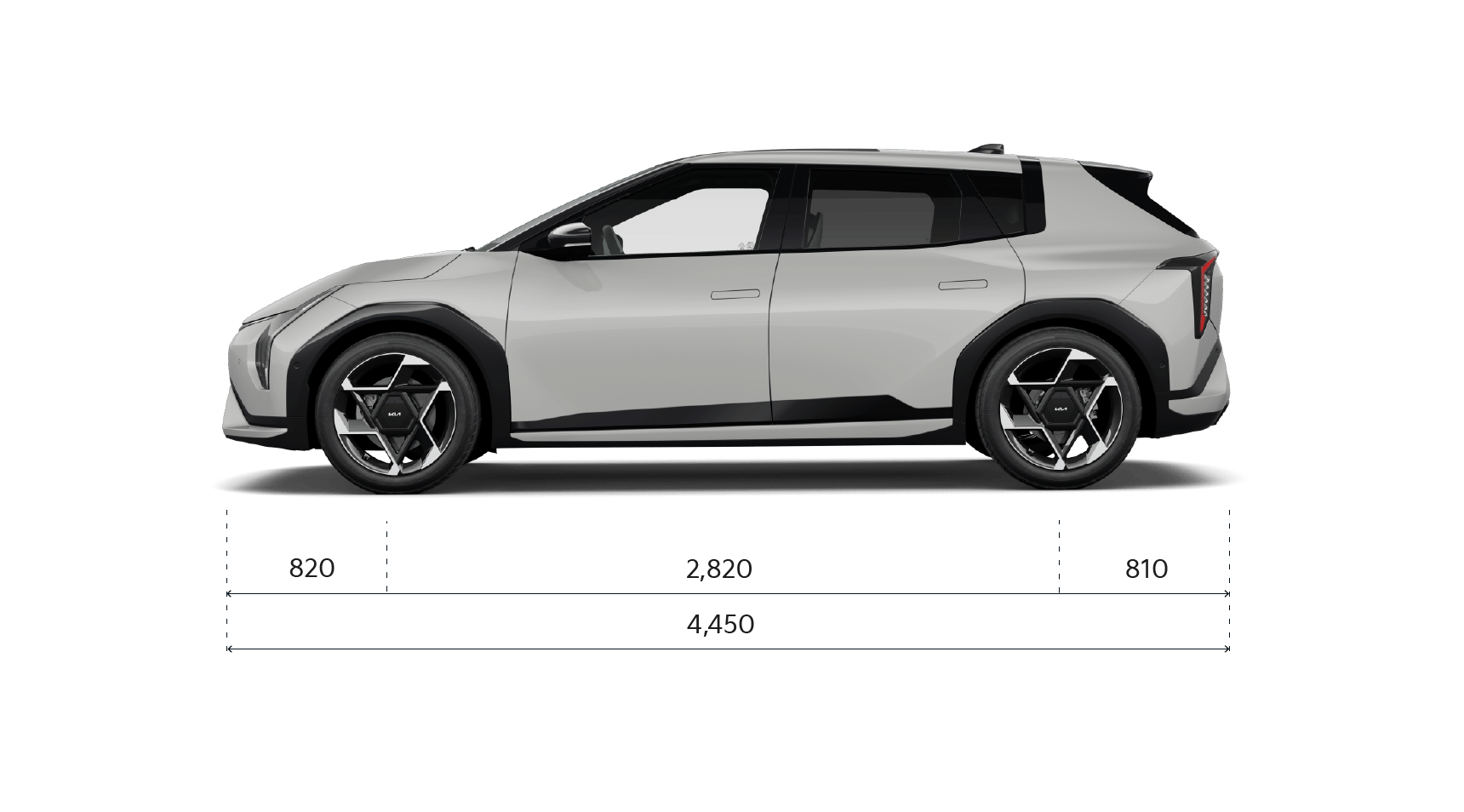 Kia EV4 GT-Line, Seitenansicht