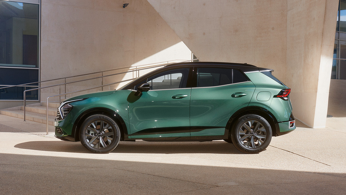 Kia Sportage, Seitenansicht